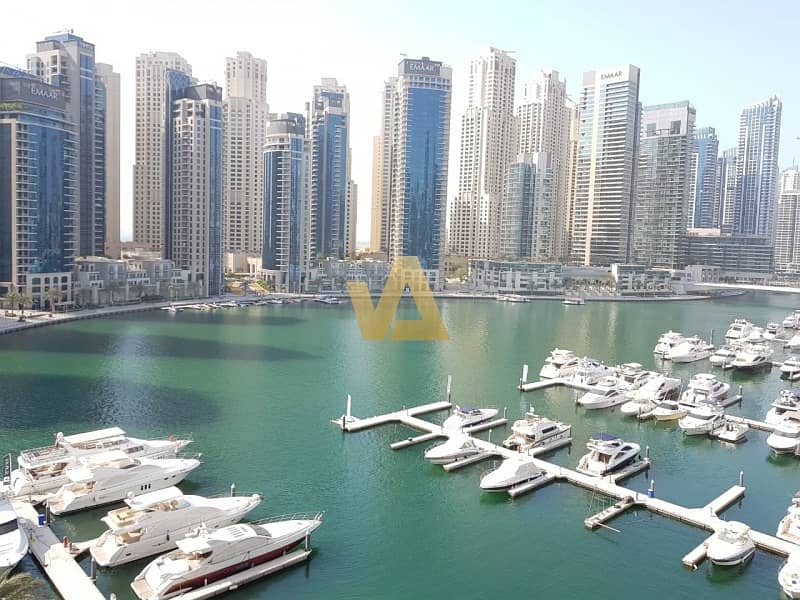 Full Marina View 3 Beds | Vacant | Exclusive Unit