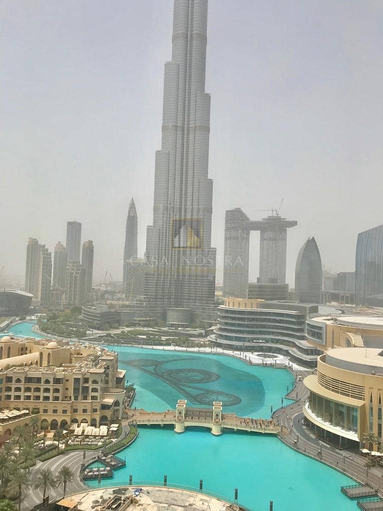 7Unit 1BR Fountain and Burj Khalifa View