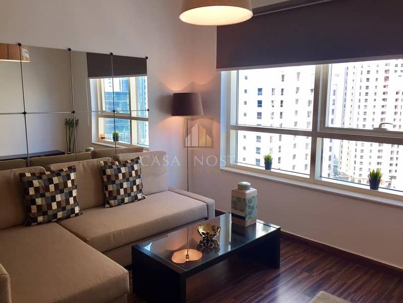 6 High-end Furnished 1BR with Sea View  Higher Floor