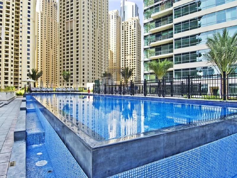 21 Upgraded Furnished 1BR with Sea View Chiller Free