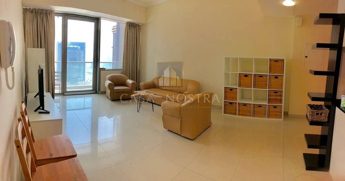 2 Marina View Luxury Furnished 1BR on Higher Floor