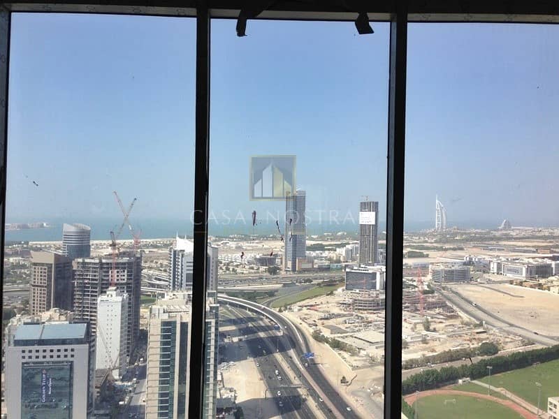 10 High floor Vacant Fitted Office with Partition Full Sea View