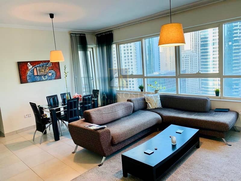 4 Full Marina View Furnished 2BR  with Balcony