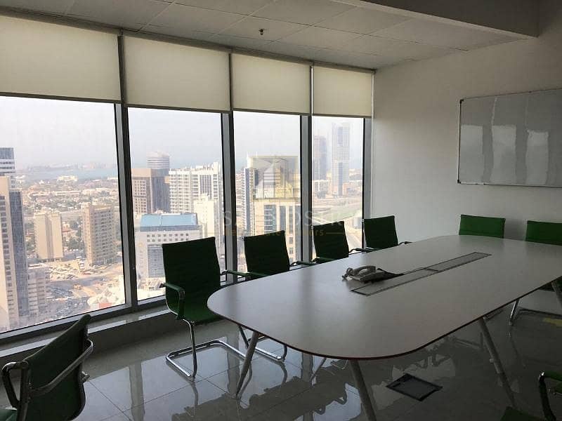 Full Sea View Fully Furnished Office Higher Floor