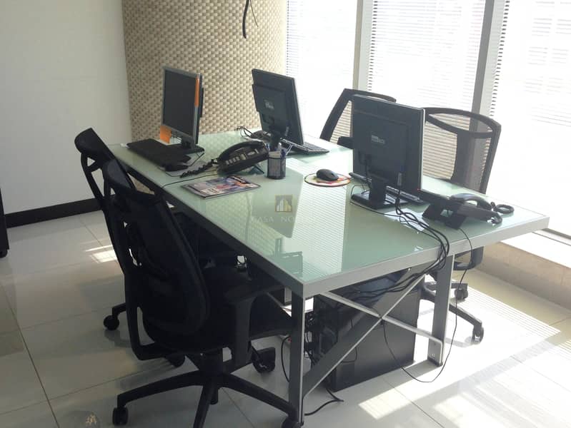 4 Full Sea View Fully Furnished Office Higher Floor