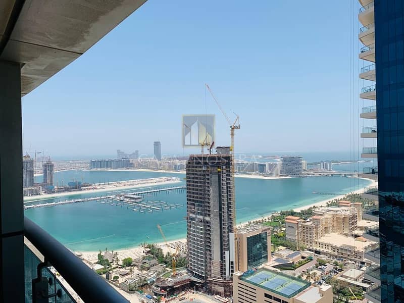 Full Sea View 1BR with Balcony in Princess Tower