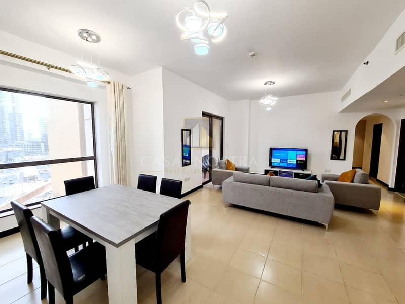 3 Dubai Eye and Full Sea View Furnished 3BR