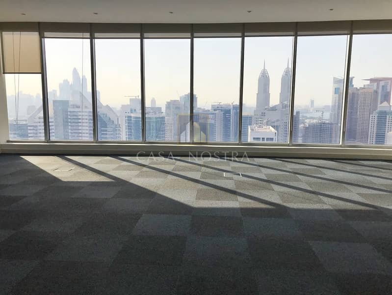 6 Full Sea View Furnished Fitted Office with Pantry