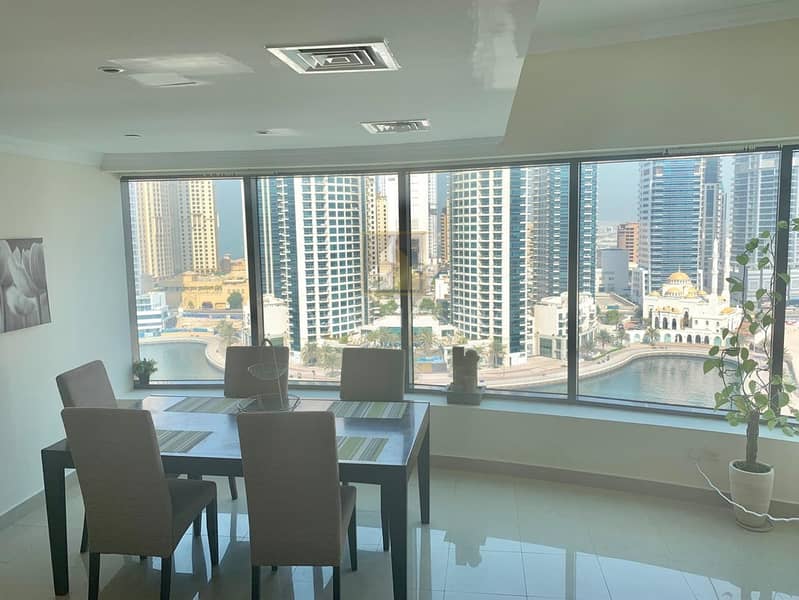 7 Exclusive Furnished 3BR Full Panoramic Marina view
