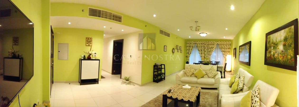 3 Bright and Modern Fully Furnished 3BR with garden