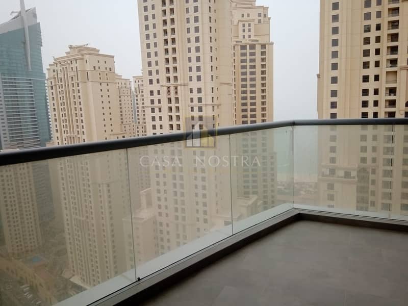 2 Full Marina View Brand New 3BR with Balcony Chiller Free