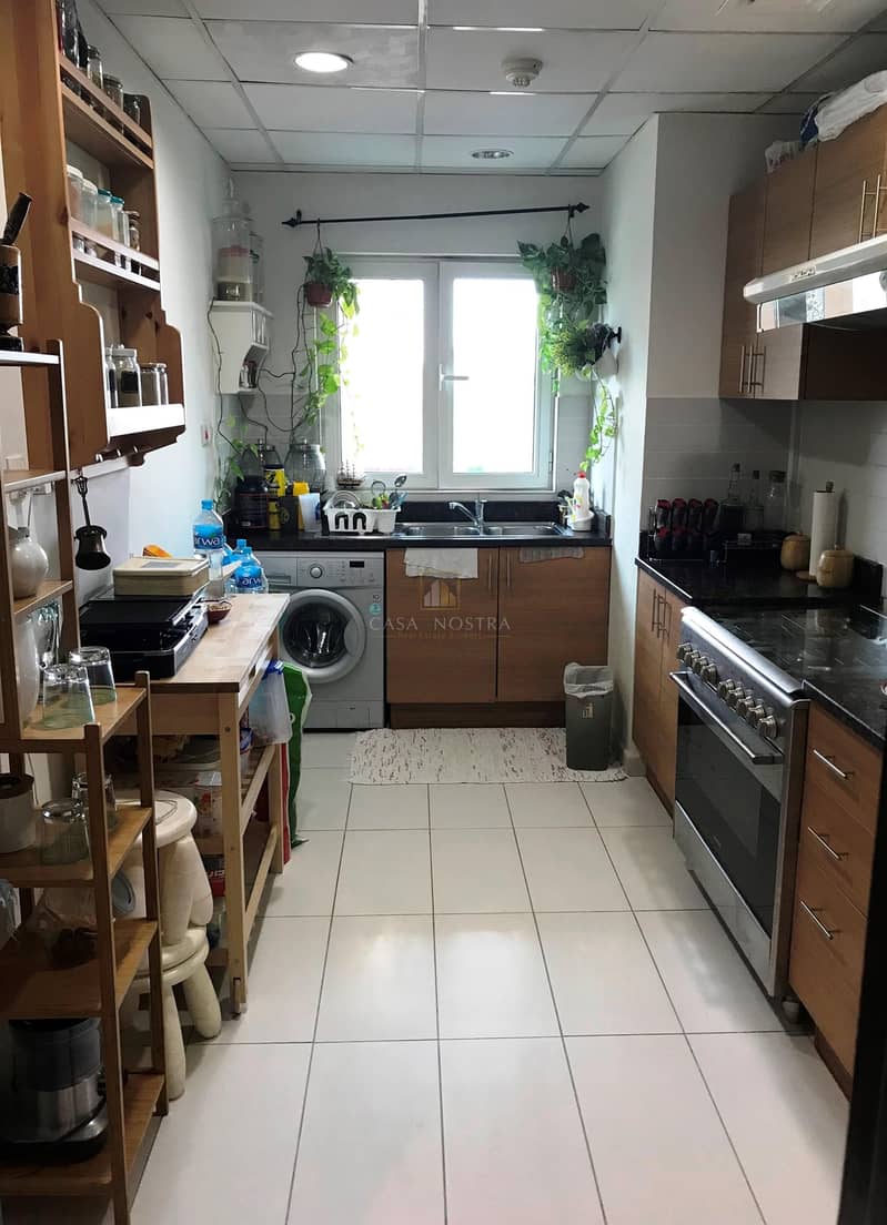 7 Closed Kitchen 3BR+Maids Room with Community View