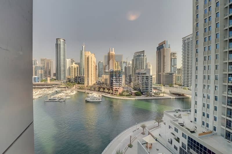 21 Panoramic Full Marina view Furnished 1 Bedroom