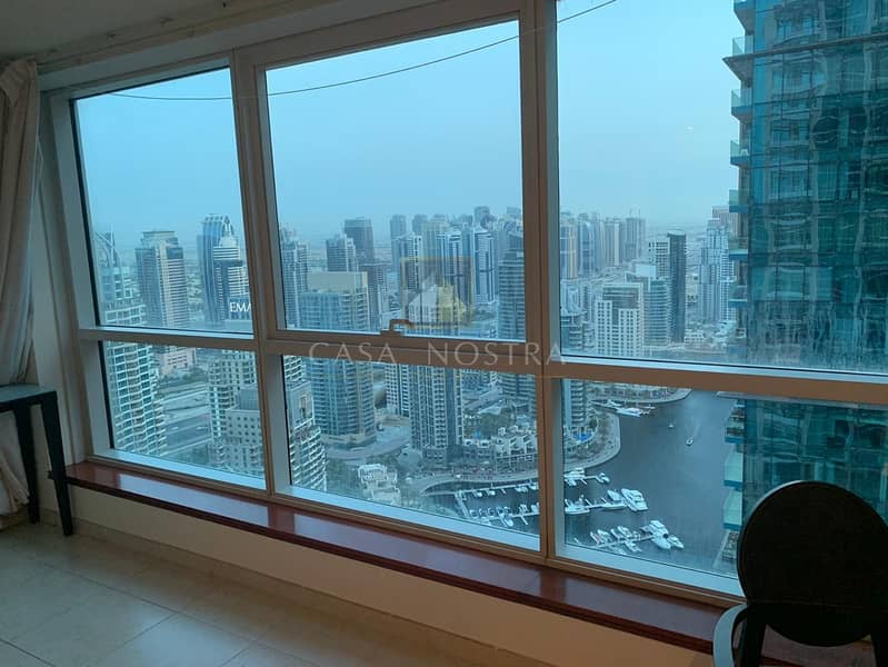 2 Full Marina View Higher Floor View 3BR Furnished