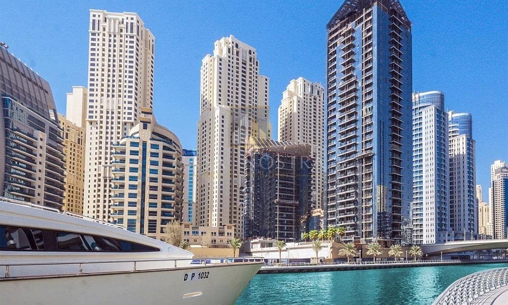 31 Full Marina and Partial Sea view 1BR with Balcony