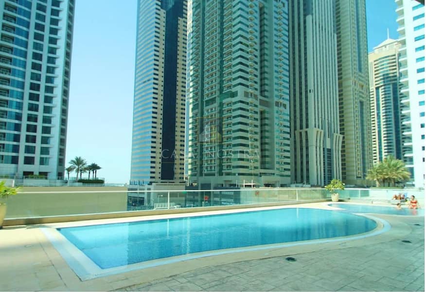 14 Partial Marina View Higher Floor Furnished 1BR