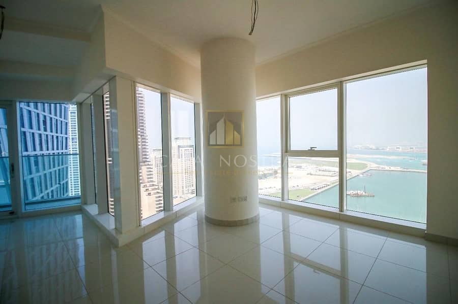 4 Full sea and Palm view High End 3BR Vacant Balcony