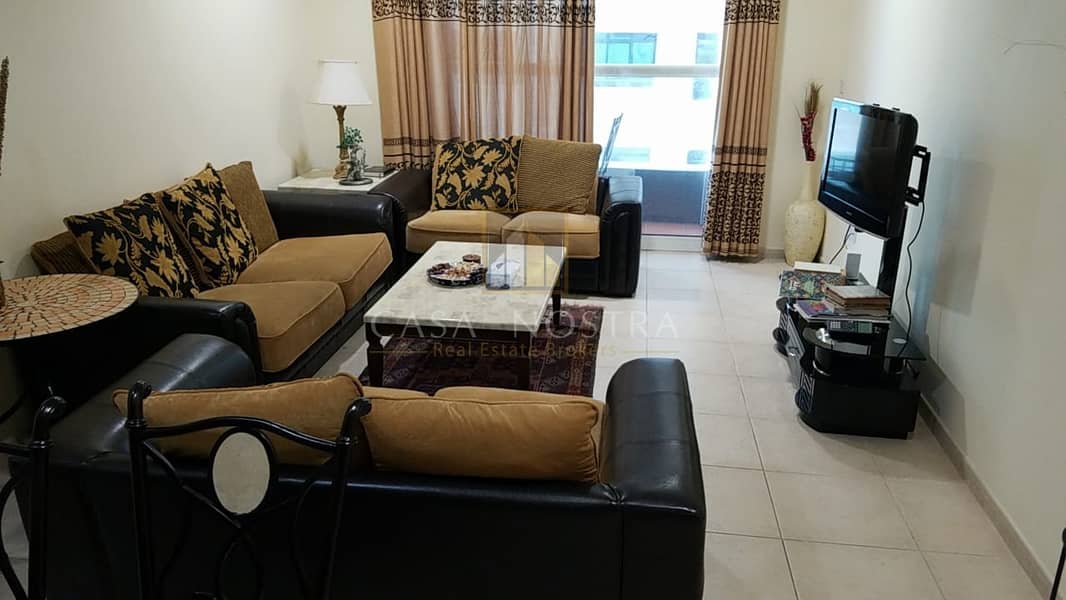 4 Partial sea view Spacious Furnished 1BR