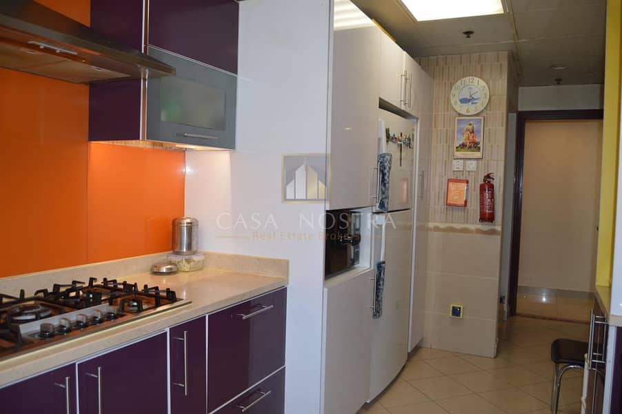 8 Closed Kitchen Spacious 2BR with Balcony