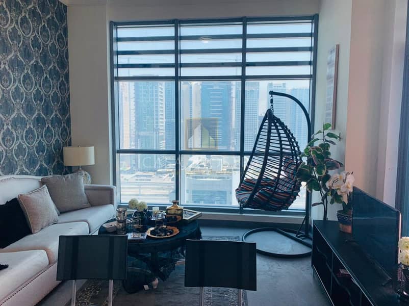 3 Higher floor Furnished 1BR Marina and Sea View