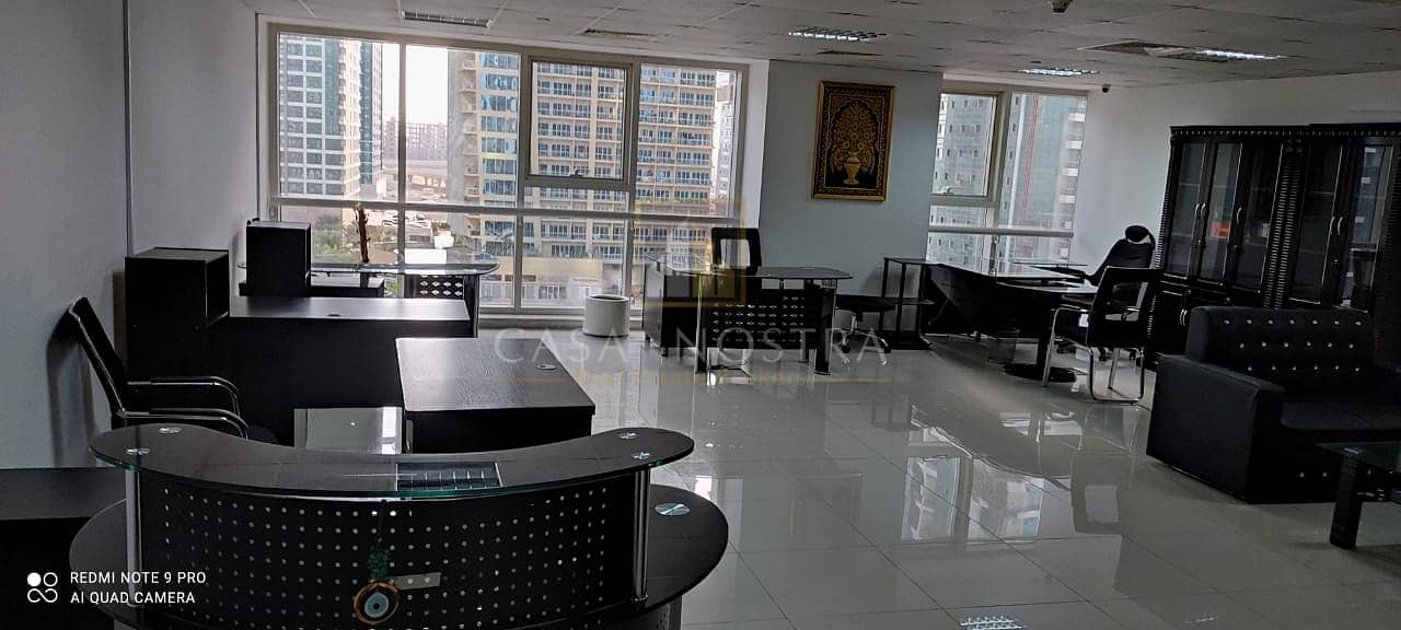 Furnished Fitted Office with Lake View Near Metro