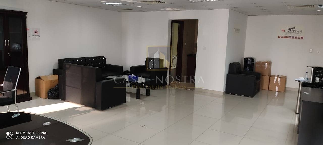 5 Furnished Fitted Office with Lake View Near Metro