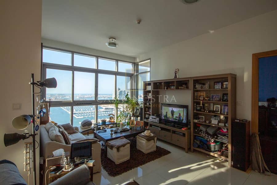 3 High End 2BR with Palm and Sea View Higher Floor