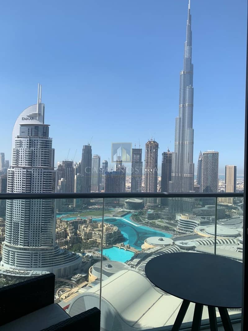 5 Burj Khalifa and Fountain view High End 3BR