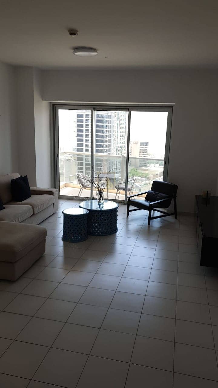 7 Marina and Sea View Furnished 1BR on Higher Floor