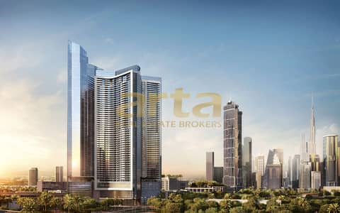 2 Cпальни Апартаменты Продажа в Бизнес Бей, Дубай - AYKON Heights 01. jpeg