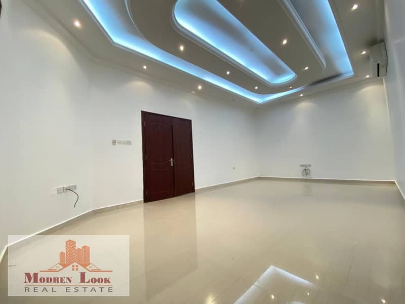 Private Entrance Royal Finishing Three Bedroom Hall With Maid Room separate Kitchen Proper 2 Washrooms On Prime Location In Khalifa City A