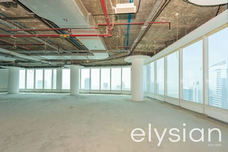 Floor for Rent in Business Bay, Dubai - Biggest Layout | Shell and Core Office Space