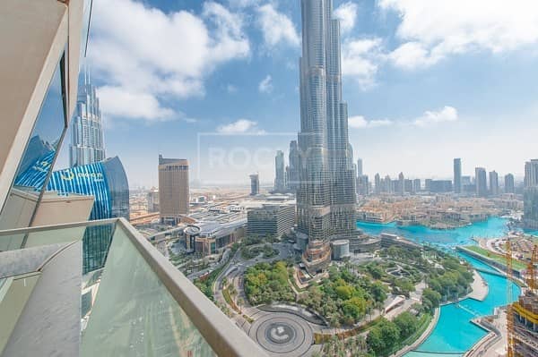 Brand New 3-Bed Burj Khalifa in Downtown