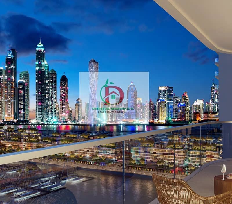 Beachfront view for 1 Bed Apartment @ AED 1