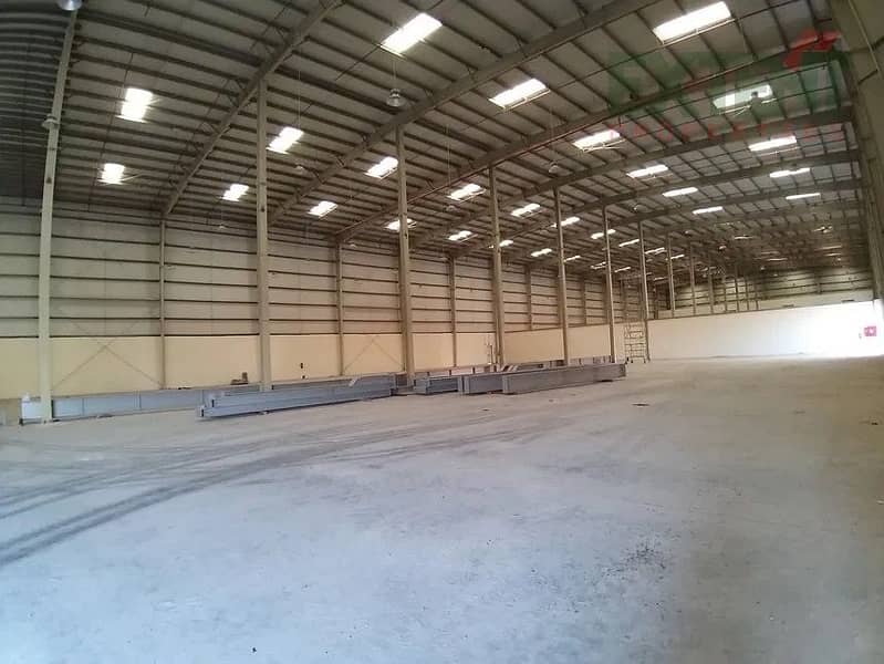 10000 SQM Excellent Warehouse with office is available for Rent in Great Location.