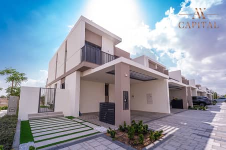 4 Bedroom Townhouse for Rent in Tilal Al Ghaf, Dubai - Landscaped | Open View | Single Row | Vacant