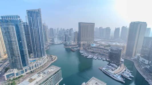 3 Bedroom Apartment for Rent in Dubai Marina, Dubai - Vacant Now | Maids Room | Full Marina Views
