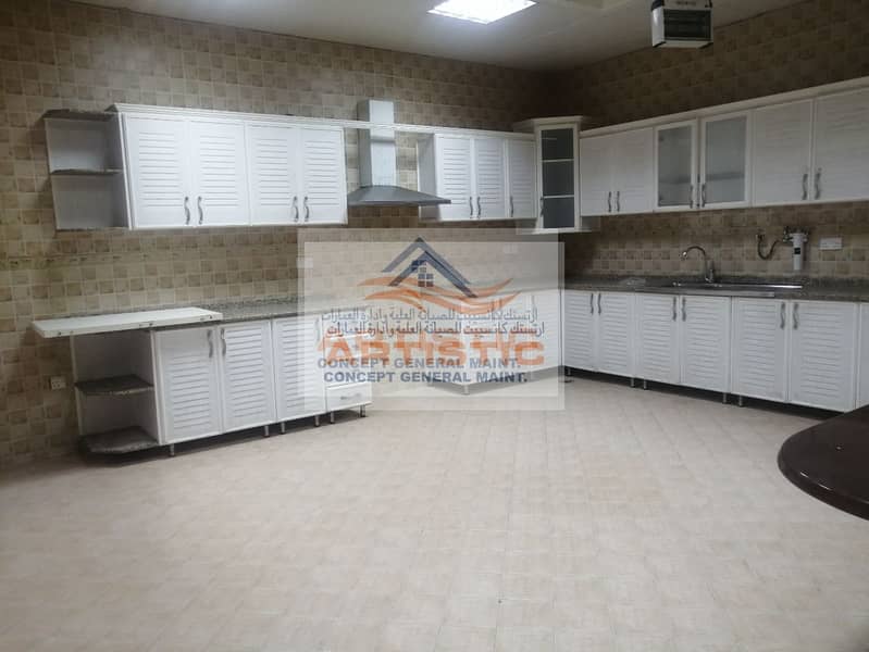 10 Staff accommodation villa with 7 BHK  Available for rent in Khalifa A