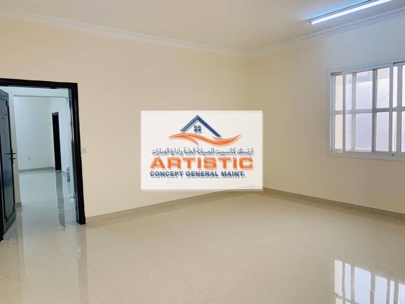 3 Huge one bedroom hall available for rent in Al bahia