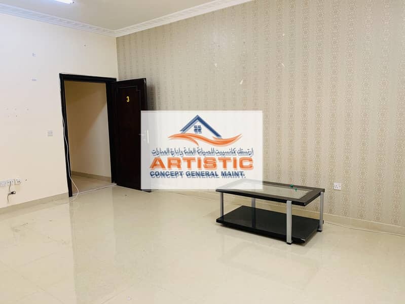 12 Huge one bedroom hall available for rent in Al bahia