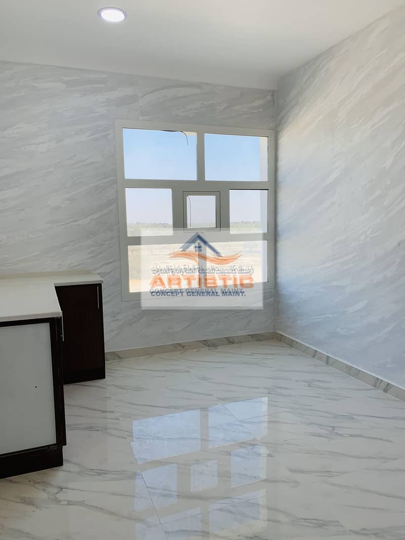 2 Brand new one bedroom hall in Al Rahba