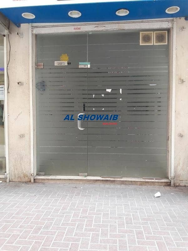 275 Sqft shop available  behind al futtaim mosque Deira