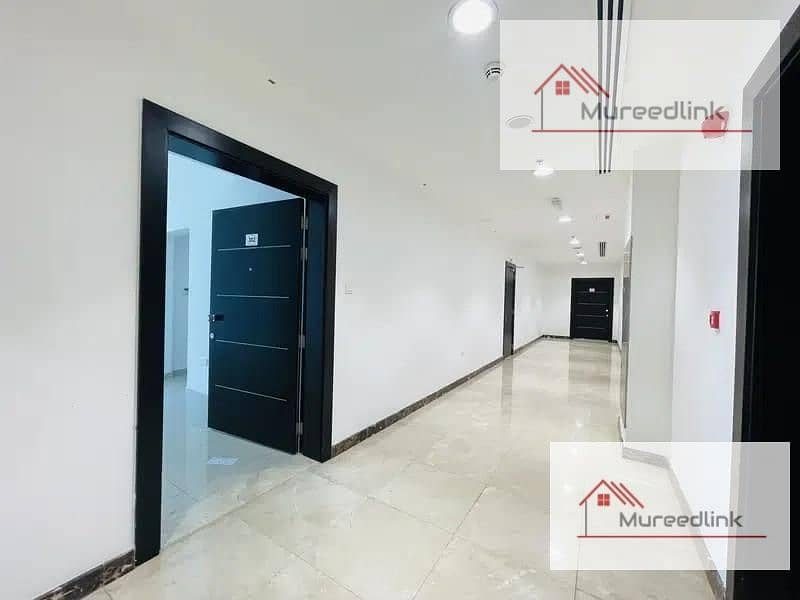 No Commission! 2 MASTER Bed Hall W/ Maids Room, Parking, GYM ,Muroor Road ,80,000/- 6-Payments