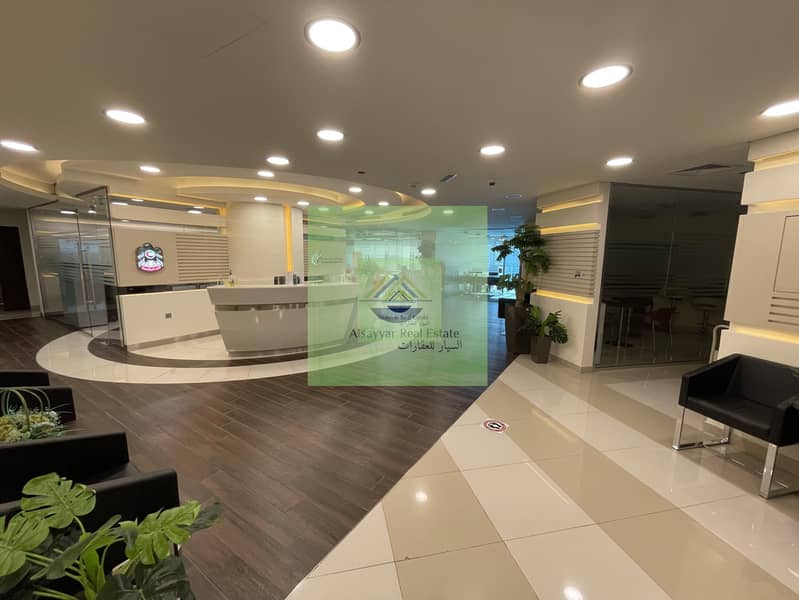 0% Commission | VIP Furnished Huge Office | Fully Equipped | Ready To Use !