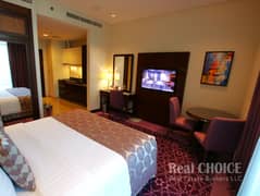 شقة فندقية في رويال كونتيننتال للاجنحة الفندقية،الخليج التجاري 97500 درهم - 8251545