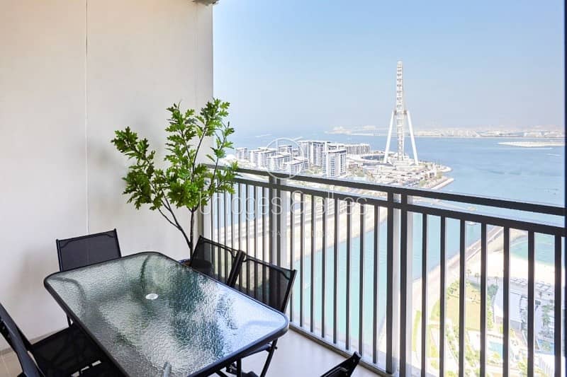 VERY BEAUTIFUL UNIT | 3 BEDS | SEA AND MARINA VIEW
