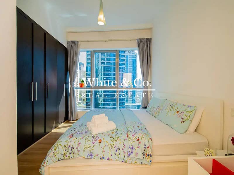位于迪拜码头，湾区中心，湾区中心西 1 卧室的公寓 120000 AED - 8255781