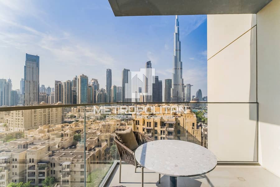 Full Burj View | Fully Upgraded | Vacant