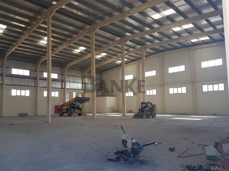 Three phase warehouse for industrial purpose