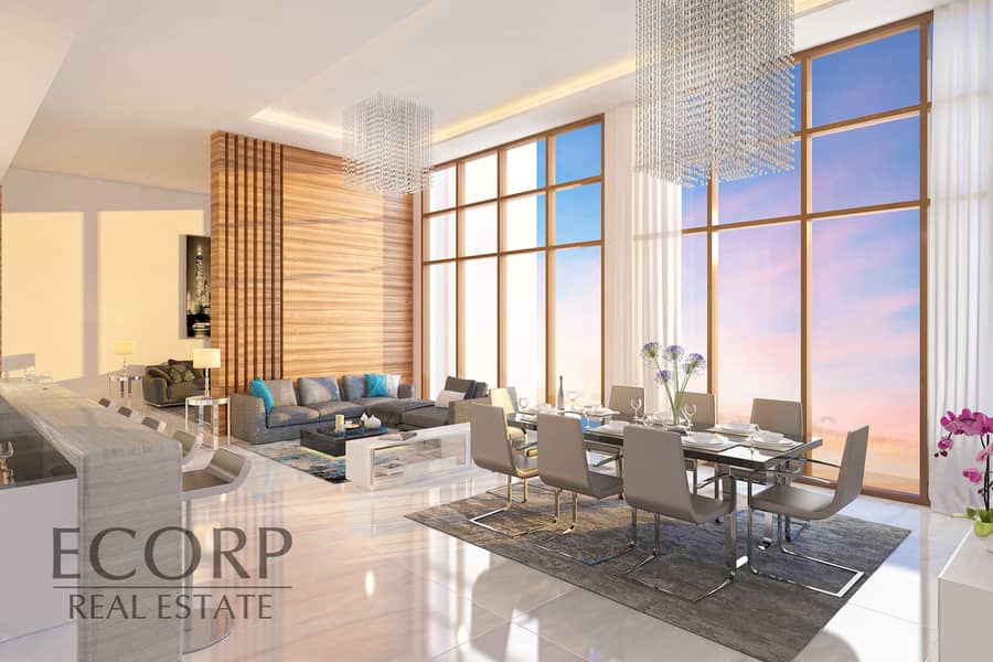 位于迪拜海港城，安华公寓 4 卧室的顶楼公寓 9628500 AED - 6740093